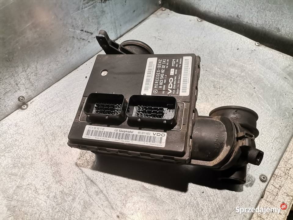 KOMPUTER STEROWNIK SILNIKA MERCEDES BENZ A W168