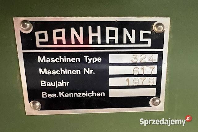 Wyrówniarka Panhans 410 pomorskie Wejherowo