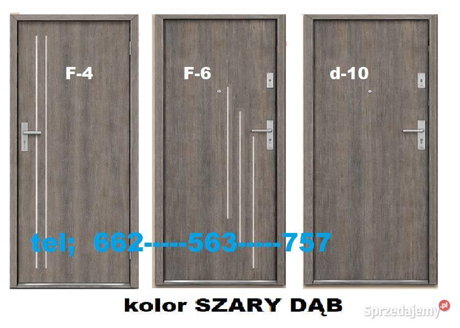 Drzwi wejściowe zewnętrzne z montażem tanio
