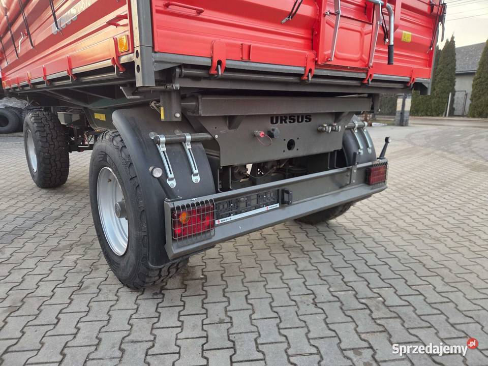 Przyczepa URSUS D610 10T 2024 Plandeka stelaż Strzegowo