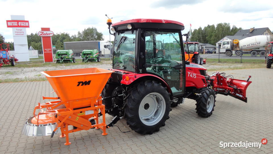 Ciągnik TYM T475 46 klimatyzacja komynalny Rewers mechaniczny Kwidzyn