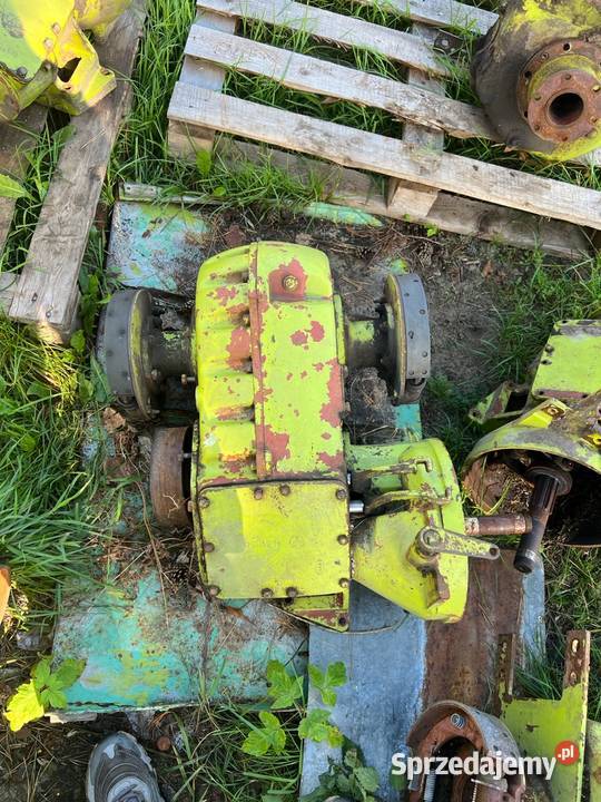 Skrzynia biegów drobny frez kombajn claas lubelskie Zahajki
