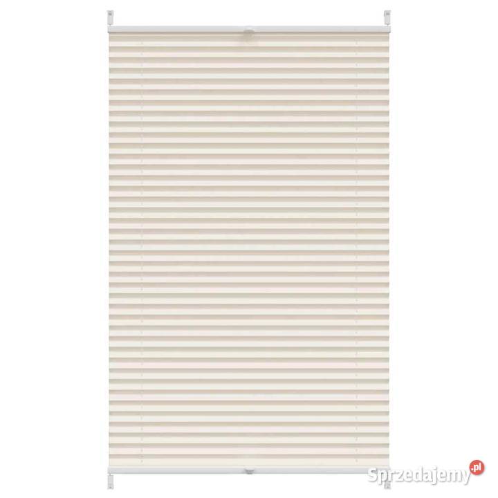 Roleta plisowana kremowa 70x150 240631 Rolety Warszawa sprzedam