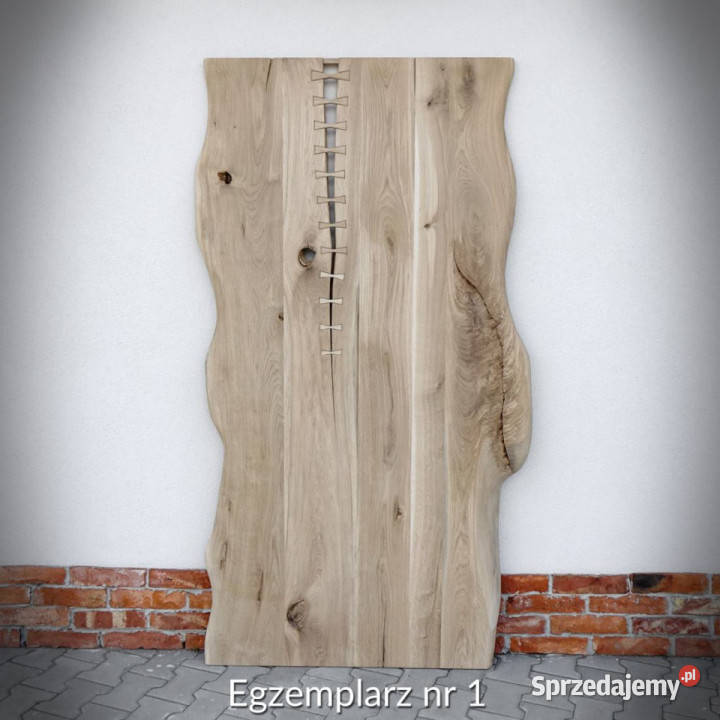 Drzwi przesuwne drewniane dębowe ONE BOARD 210cm Chmielnik