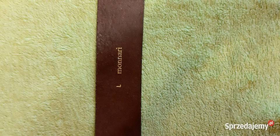 pasek skórzany monari rozmiar L długość 110 Odzież damska Katowice sprzedam