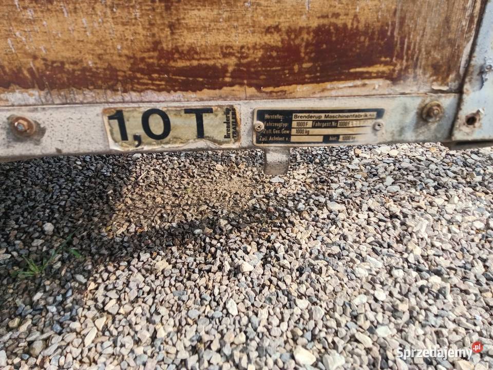 Przyczepa samochodowa Maszyny rolnicze Opoczno