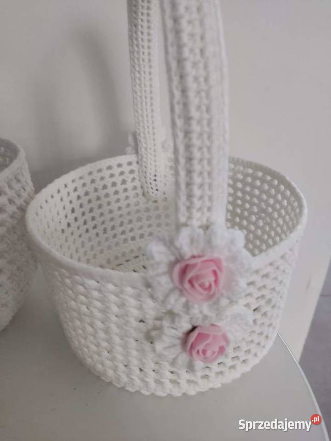 Koszyczek malej damy biały Ropczyce sprzedam