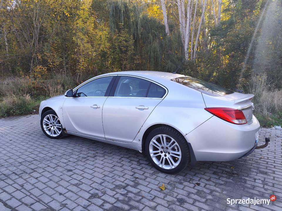 Opel Insignia 2009r Srebrny manualna Olsztyn