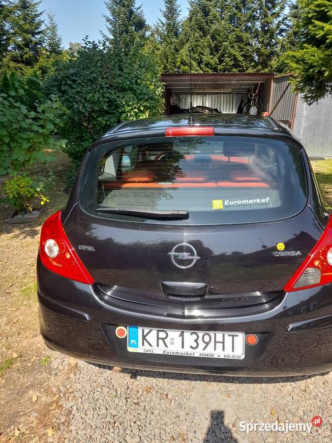 okazjaopel corsa 2008 silnik14 przebieg100000 kupiony w polskim salonie Kraków