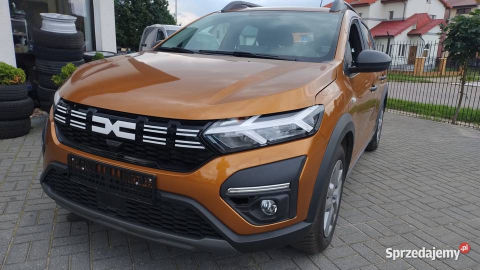 DACIA SANDERO STEPWAY 2022 z instalacją gazową Sandero Stepway Działdowo sprzedam