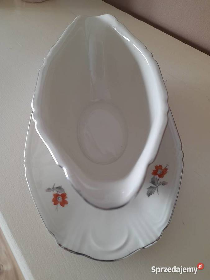 Porcelanowa sosjerka vintage Czechoslovakia Sosjerki i dipówki wielkopolskie Konin
