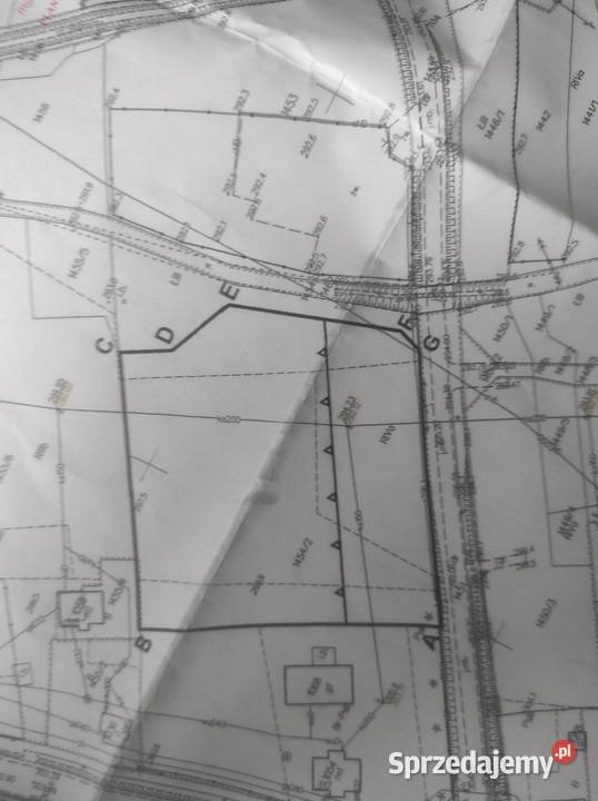 Działka w Grabownicy Starzenskiej budowlana Sprzedaż Grabownica Starzeńska