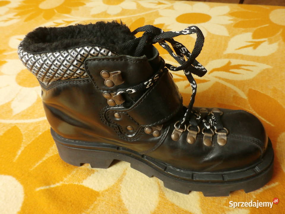 Buty górskie zimowe skórzane marki ALPINA skóra Radom