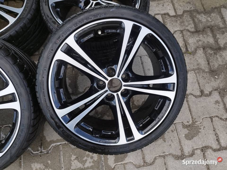 Felgi borbet 17 5x100 z oponami Krasnystaw