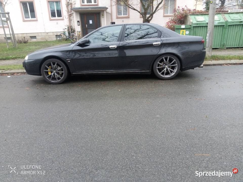 Piękna limuzyna Alfa Romeo 166 24 JTD automat dolnośląskie Legnica sprzedam