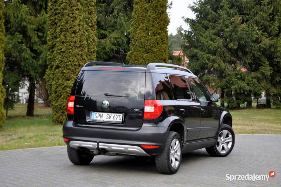 koda Yeti 20TDI1404x4DSGKlimatyzacjaRelingWelurI gniazdo AUX Ostrów Mazowiecka