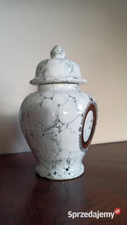 Amfora Z medalionem Do wklejenia zdjęcia Na Gdańsk