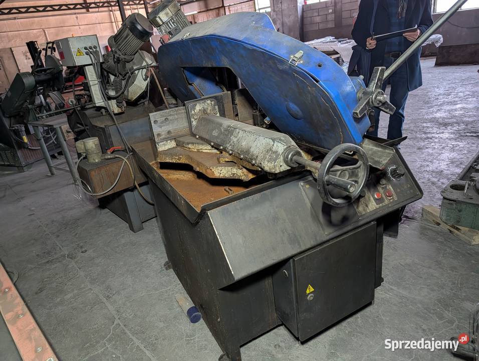 Piła taśmowa do metalu Pilous ARG 300 plus F Produkcja Poznań