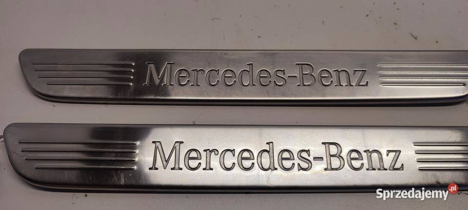 MERCEDES GLC W253 X253 LISTWY PROGOWE KOMPLET sprzedam