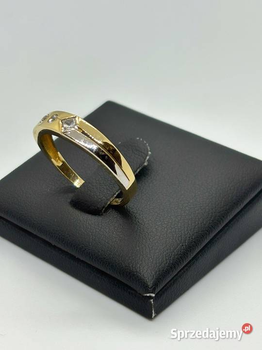 Nowy Złoty pierścionek pr 585 241g Rozmiar 20 Elbląg sprzedam