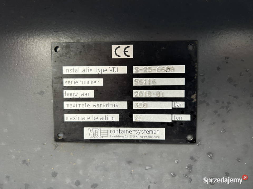 Hakowiec 6x2 VOLVO FH euro 12000kg