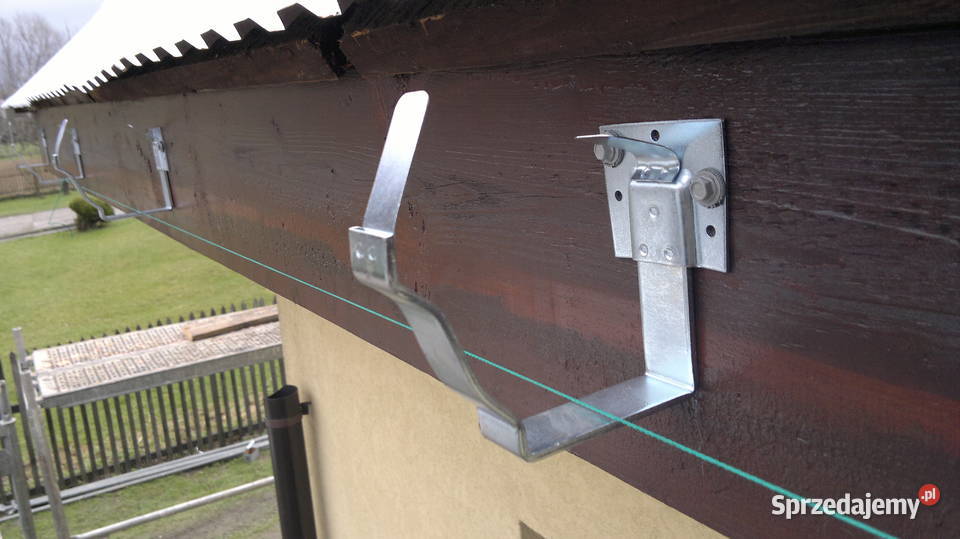 Rynna gzymsowa 9005 matt ALUMINIUM Rynny i spusty Skawa sprzedam