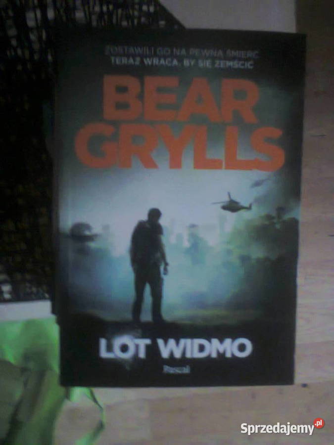 Lot widmo Bear Grylls mazowieckie Warszawa