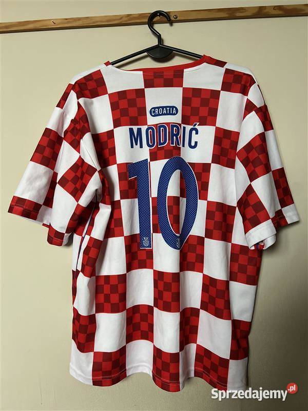 Vintage CHORWACJA 10 MODRIC XXL OKAZJA Piłka nożna Wrocław