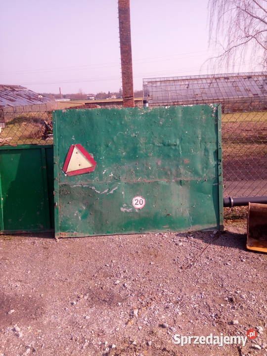 Rozrzutnik obornika tandem 6 ton wafarma wielkopolskie Śmigiel