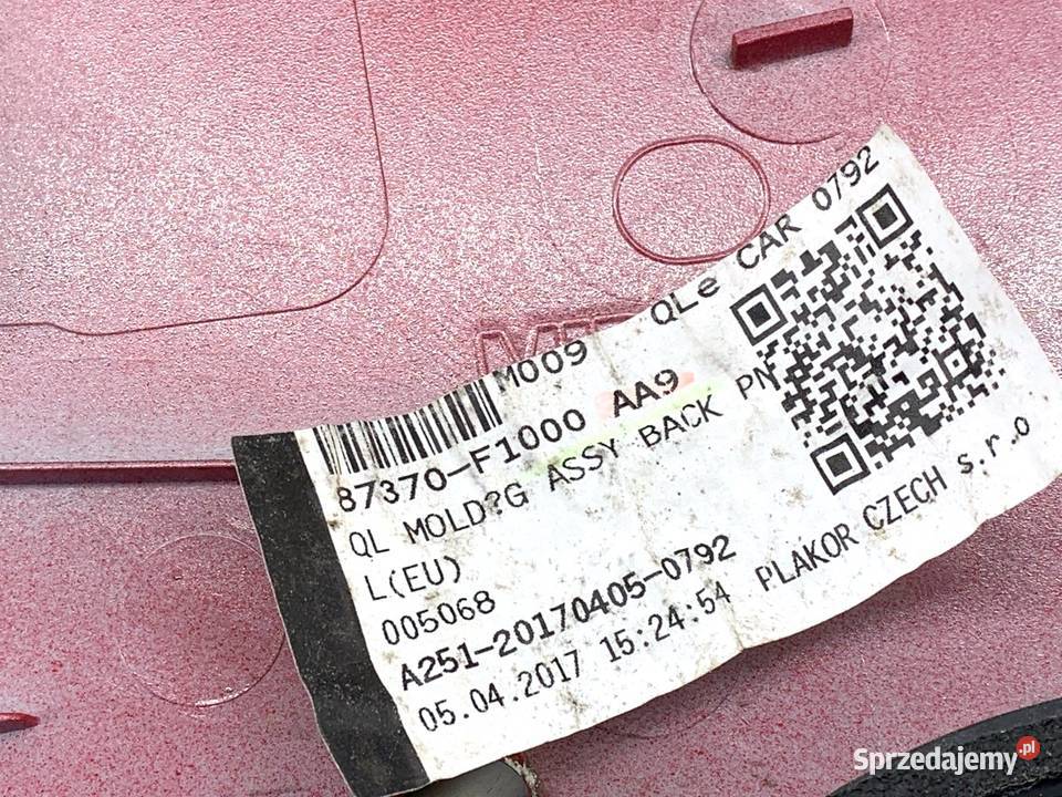 LISTWA KLAPY TYŁ KIA SPORTAGE IV SUV 87370F1000