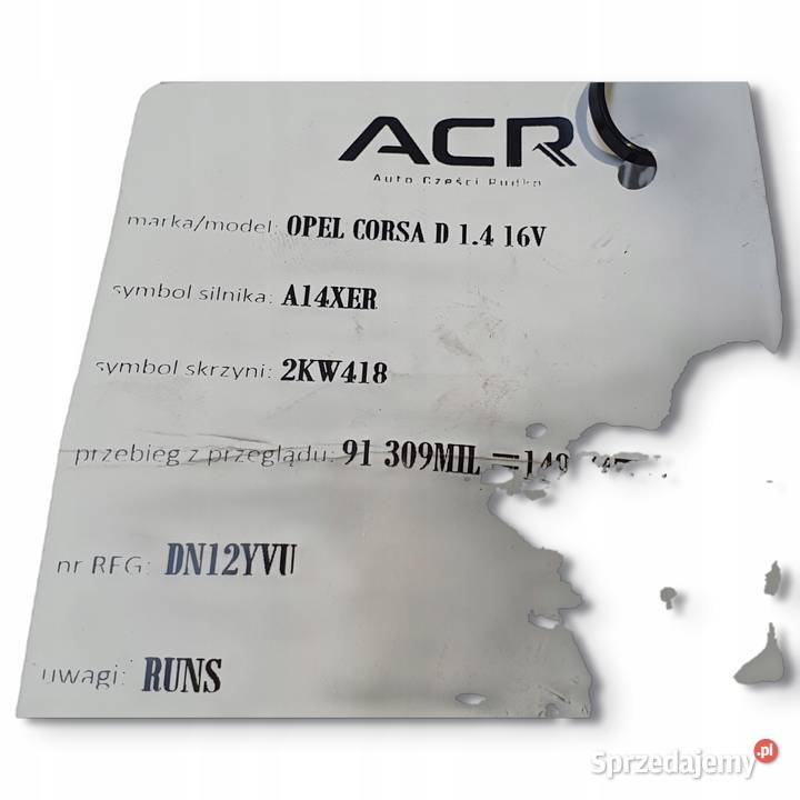 SPRĘŻARKA KLIMATYZACJI Opel Corsa D 12 14 16V lubelskie Chełm sprzedam