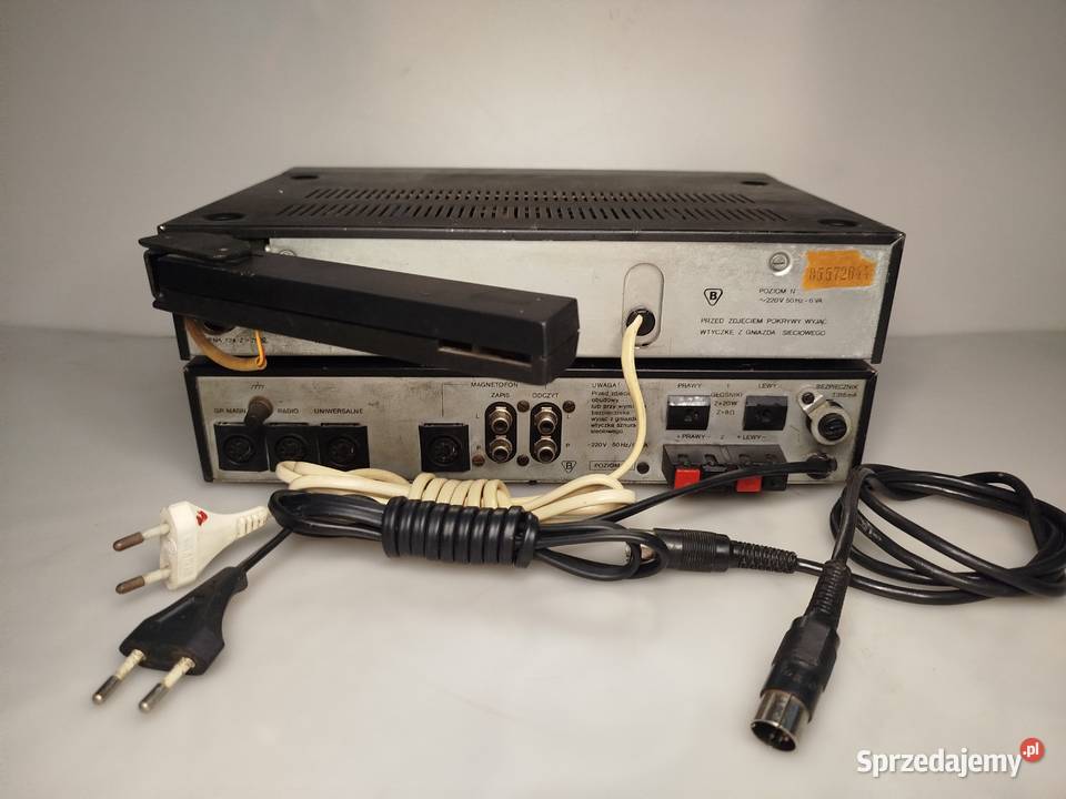 Wzmacniacz UNITRA PW80 i Tuner T8010 Zgierz