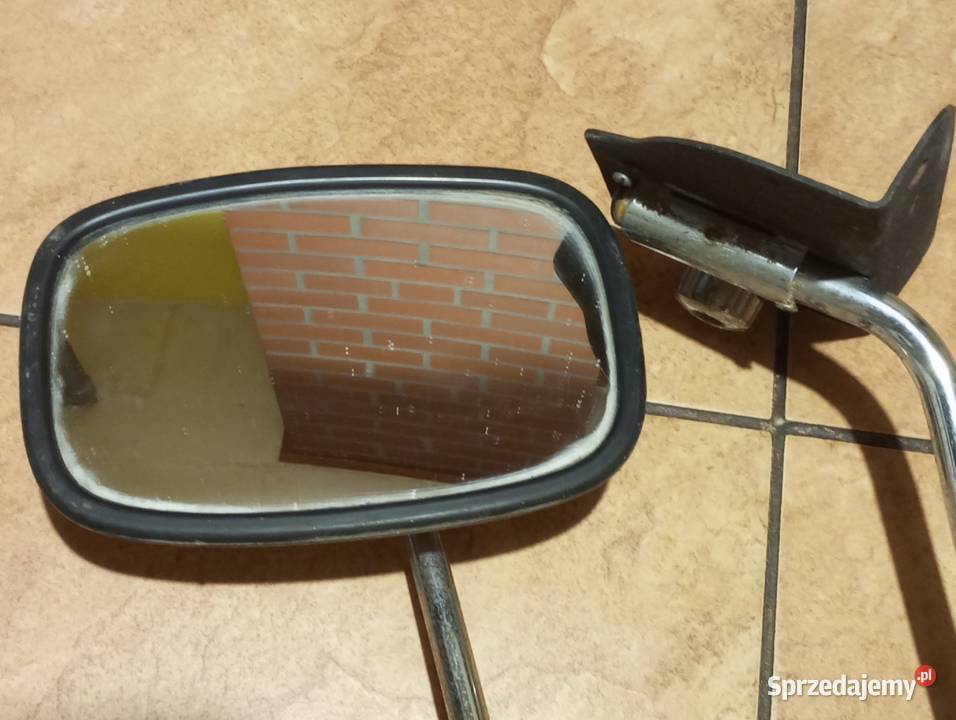 Duże lusterka zewnętrzneprzyczepa kemping Nowa Sól