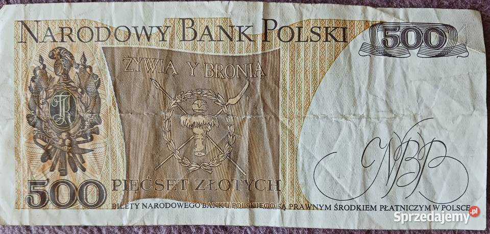 500 T Kościuszko seria GM 1VI1982 r Konin