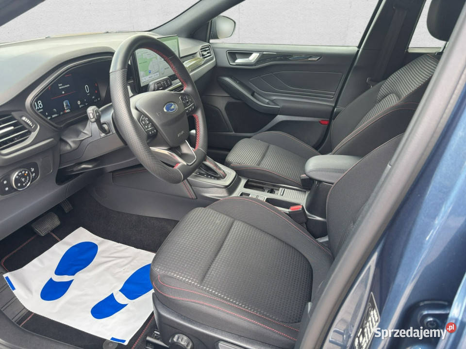 Ford Focus 10 EcoBoost mHEV STLine Z Polskiego kamera cofania mazowieckie Warszawa