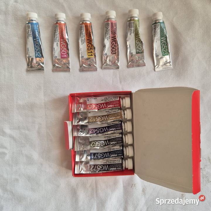 HOLBEIN 12 farb granulujących w tubach Brzesko