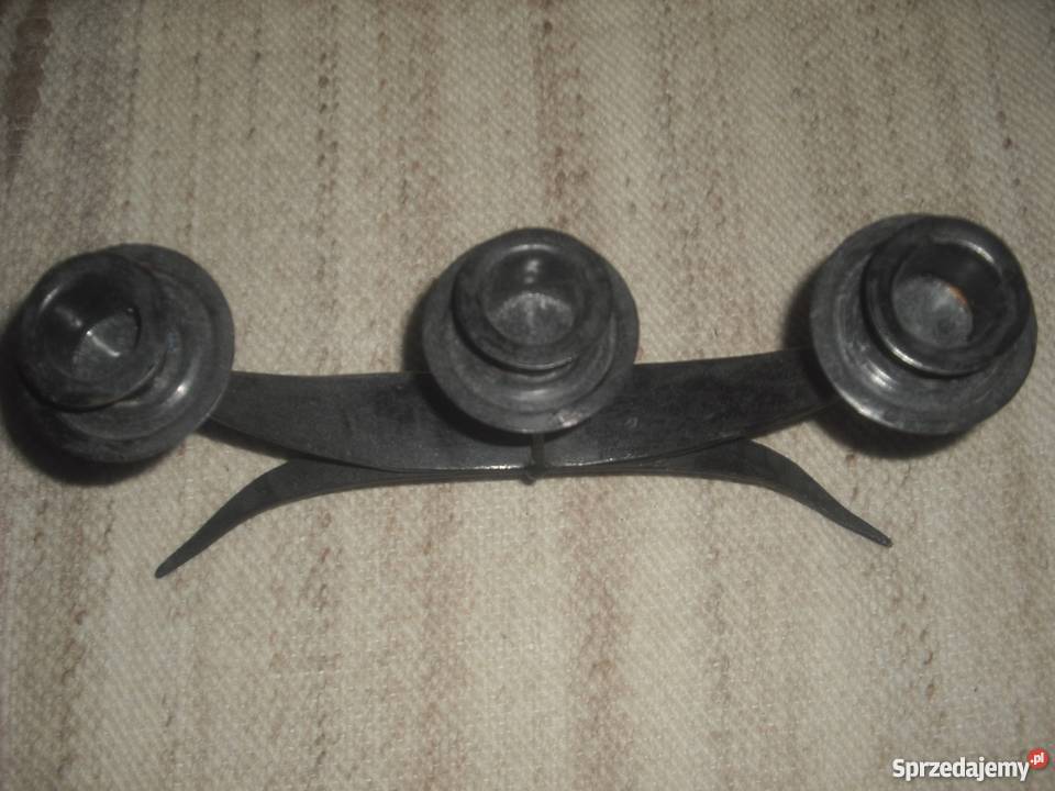 Świeczniki metalowe Warszawa sprzedam