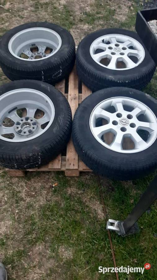 Alufelgi Opel Zafira opony DĘBICA Samochodowe Grabie Polskie