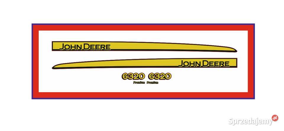 Naklejki na maskę Traktor Ciagnik John Deere Pozostałe sprzedam