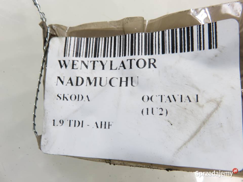 DMUCHAWA SKODA OCTAVIA I 1U2 1J1819021A małopolskie
