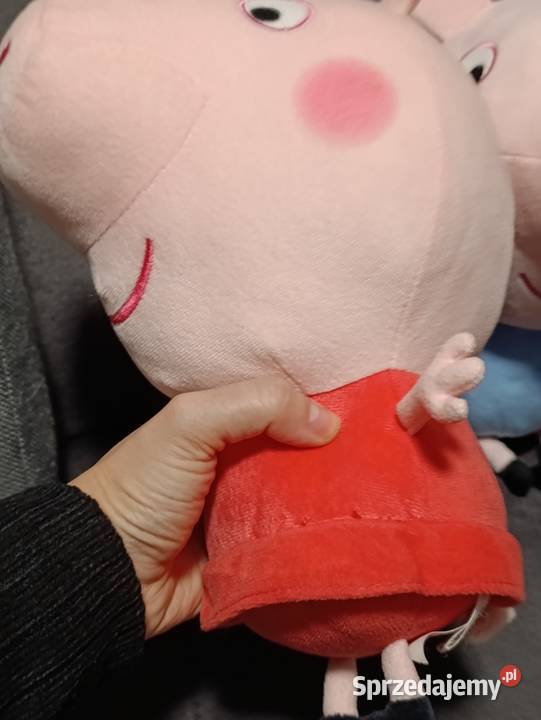 maskotki Świnki Peppy i jej młodszego brata Poznań sprzedam