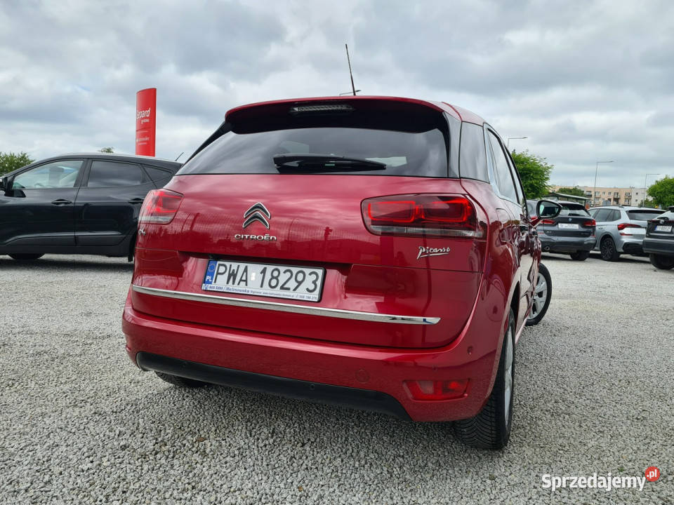 Citroen C4 Picasso Navi 2xPDC Kamera aluminiowe felgi Wągrowiec