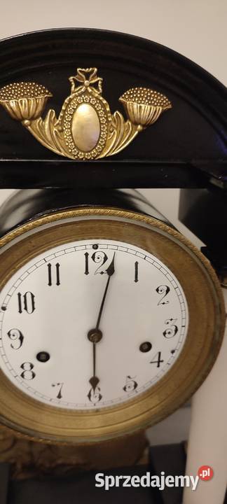 Zegar biedermeier XlX wiek Czersk