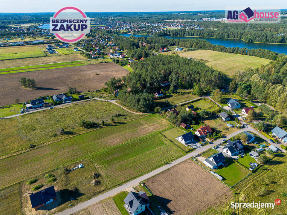 Działka Stężyca 1006m2 asfalt pomorskie