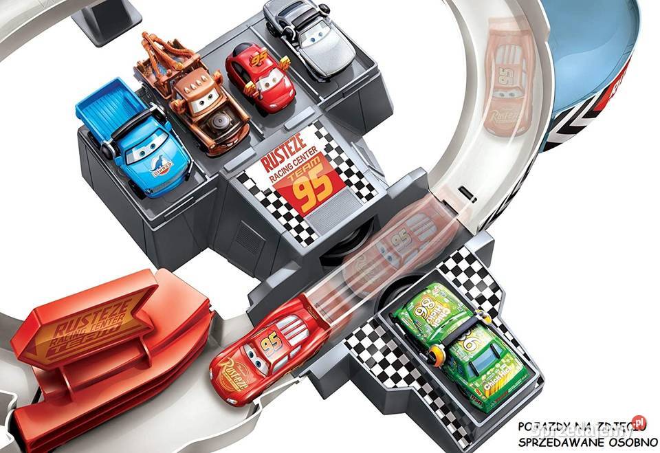 Tor Skok i Drift Auta Cars Zygzak McQueen DISNEY małopolskie Mogilany