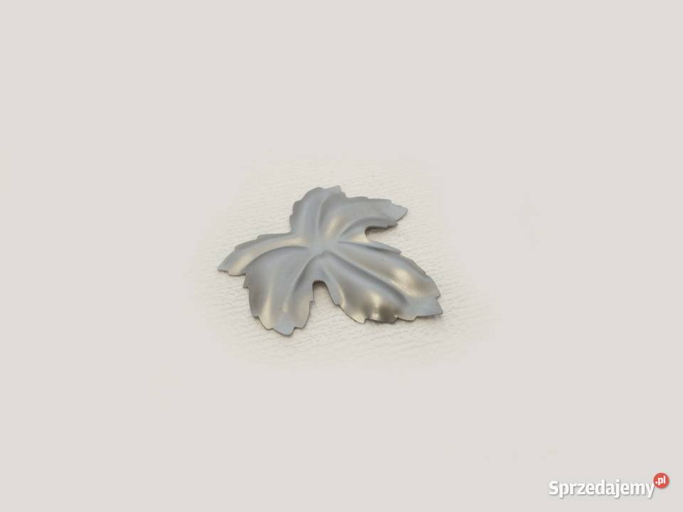 liść stalowy tłoczony odcienie szarości Częstochowa