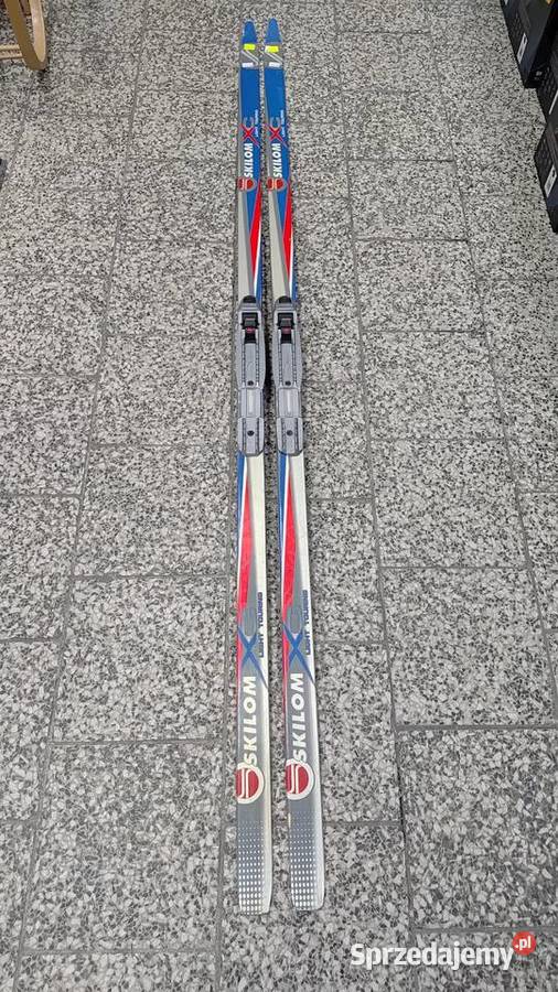 Narty biegowe SKILOM 194 wiązania NNN Narty podkarpackie Dębica sprzedam