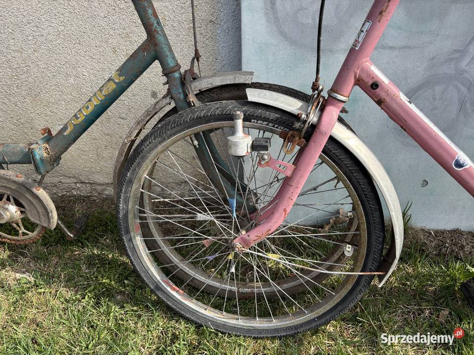 PRL rower Jubilat oryginał do renowacji składak Kosianka-Trojanówka