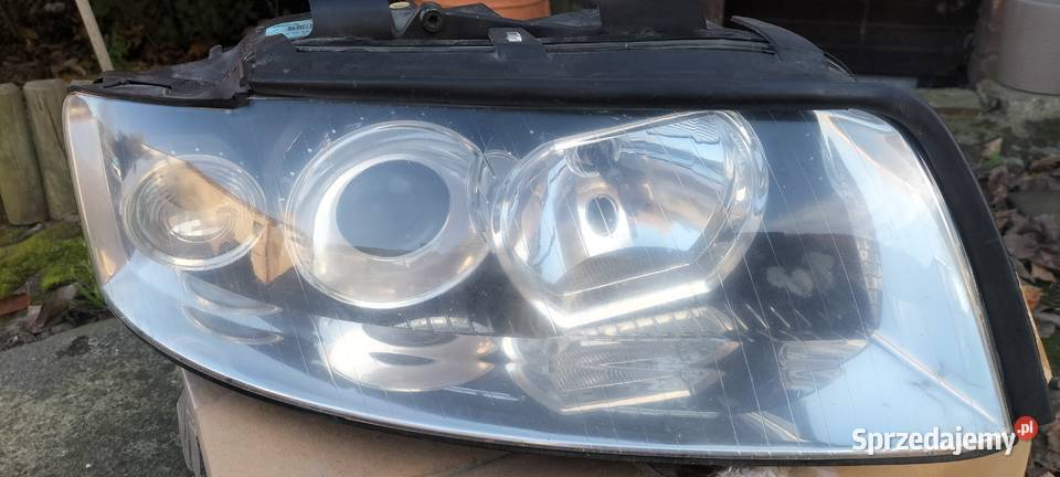 Lampa przód AUDI A4 B6 osobowe Lampy przednie Stargard