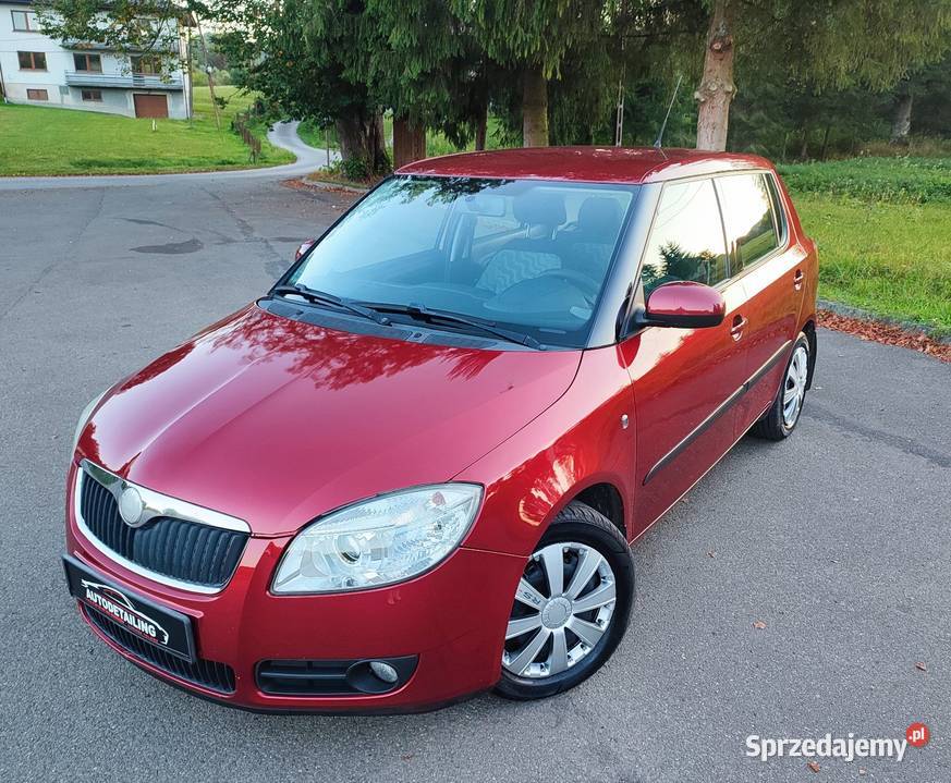 Ładna nie zgnita Skoda Fabia II 12 benzyna z wspomaganie kierownicy Domaradz